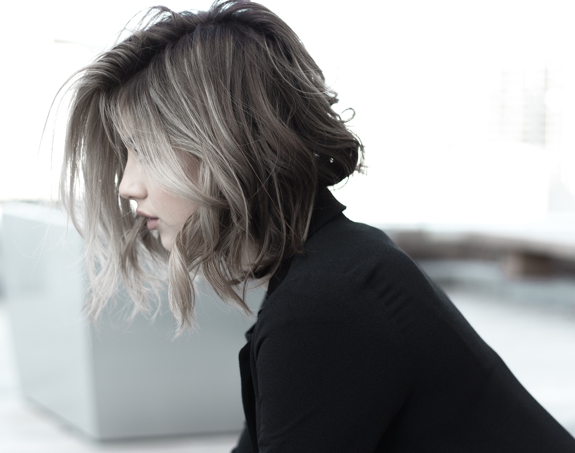 How to Fade Purple Hair to Silver