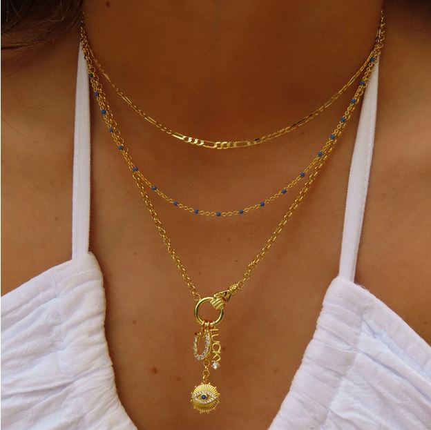 Why Dotted Enamel Necklaces Are a Jewelry Box Essential